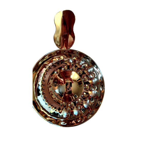 Sommeliers tasting cup A shallow, silver tastevin traditionally for winemakers - Picture 9 of 9